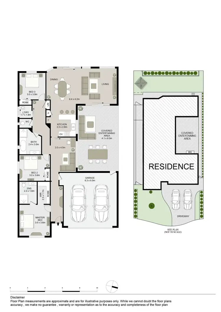 Floorplan of Homely house listing, 6 Monet Court, Kellyville NSW 2155