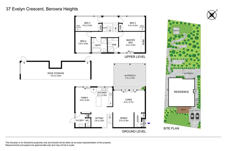 Floorplan of Homely house listing, 37 Evelyn Crescent, Berowra Heights NSW 2082