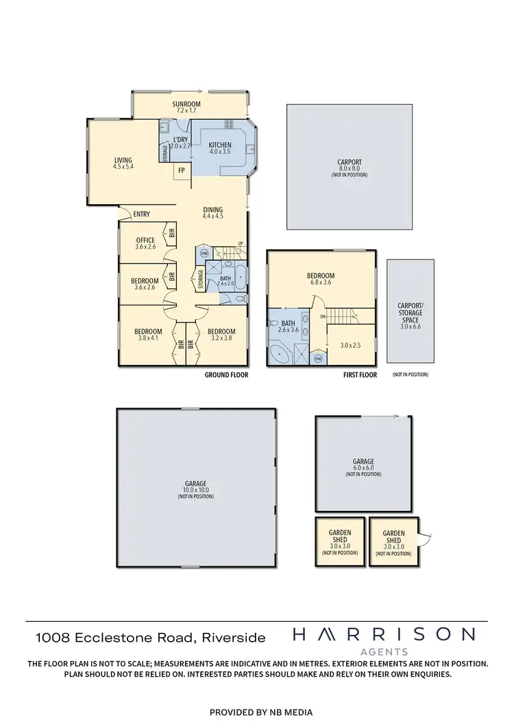 Floorplan of Homely house listing, 1008 Ecclestone Road, Riverside TAS 7250