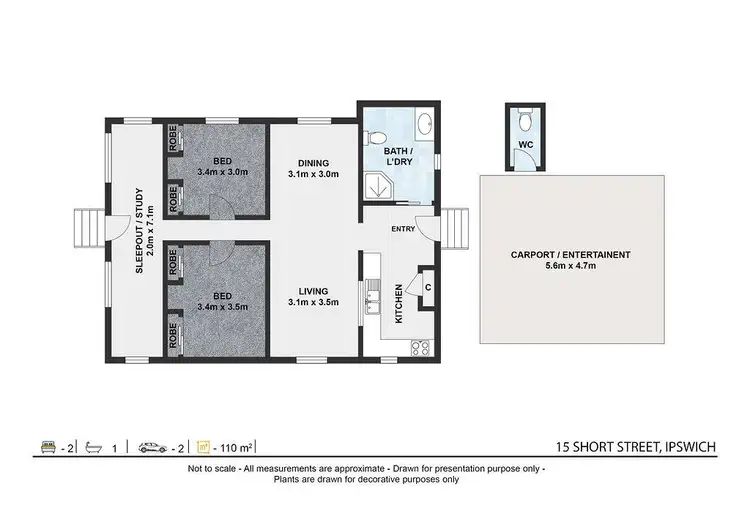 Floorplan of Homely house listing, 15 Short Street, Ipswich QLD 4305
