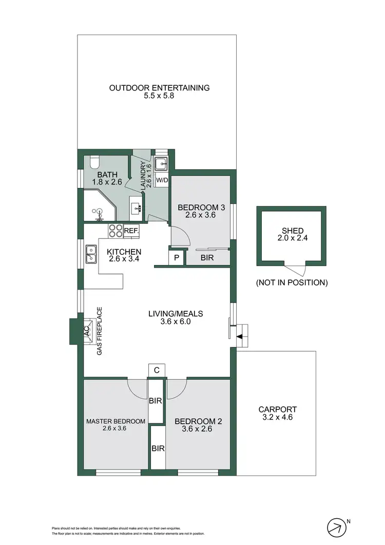 Floorplan of Homely house listing, 78 Alma Street, Tootgarook VIC 3941