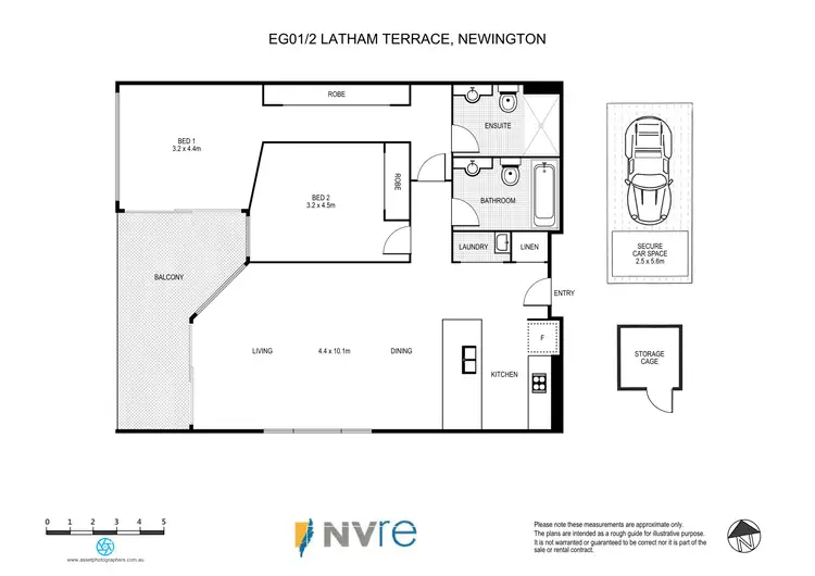 Floorplan of Homely apartment listing, EG01/2 Latham Terrace, Newington NSW 2127