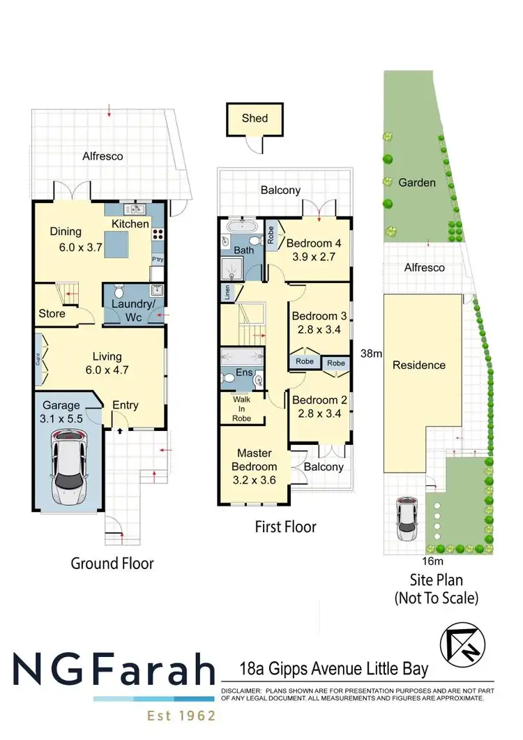 Floorplan of Homely house listing, 18a Gipps Avenue, Little Bay NSW 2036