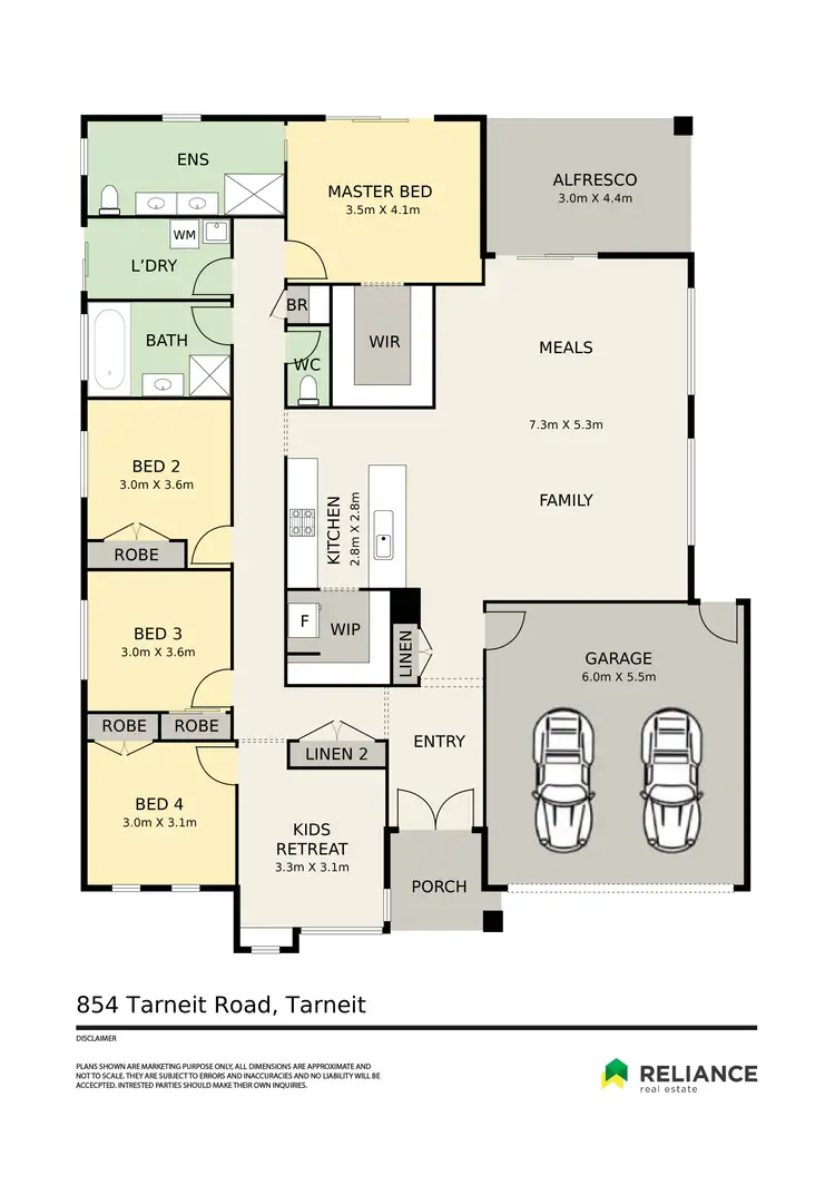 Floorplan of Homely house listing, 854 Tarneit Road, Tarneit VIC 3029