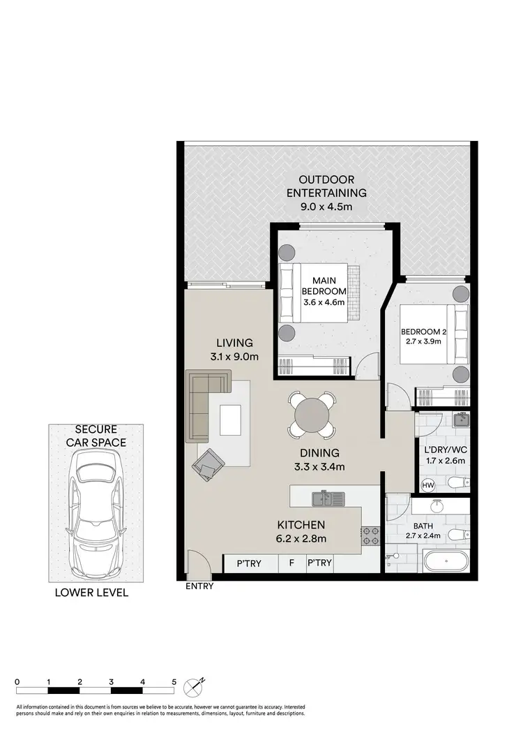 Floorplan of Homely apartment listing, 5/85 Faunce Street West, Gosford NSW 2250