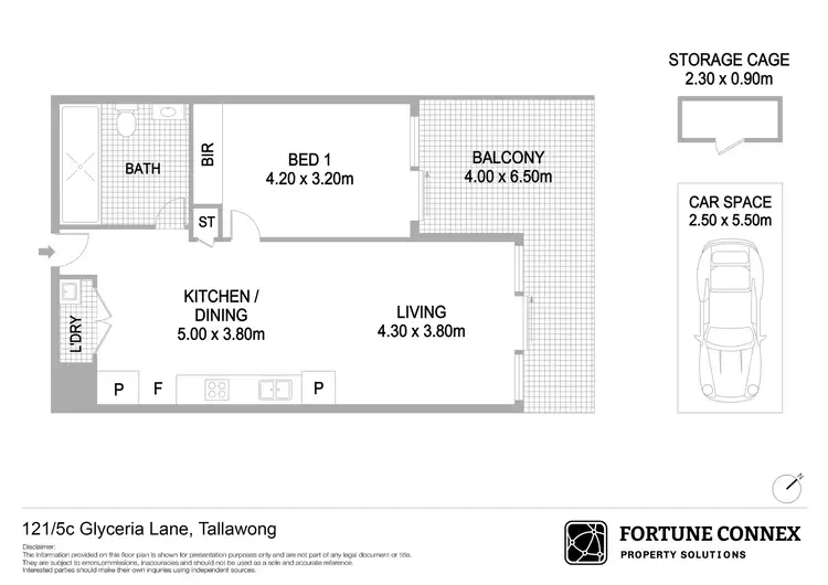 Floorplan of Homely apartment listing, 121/5c Glyceria Lane, Tallawong NSW 2762