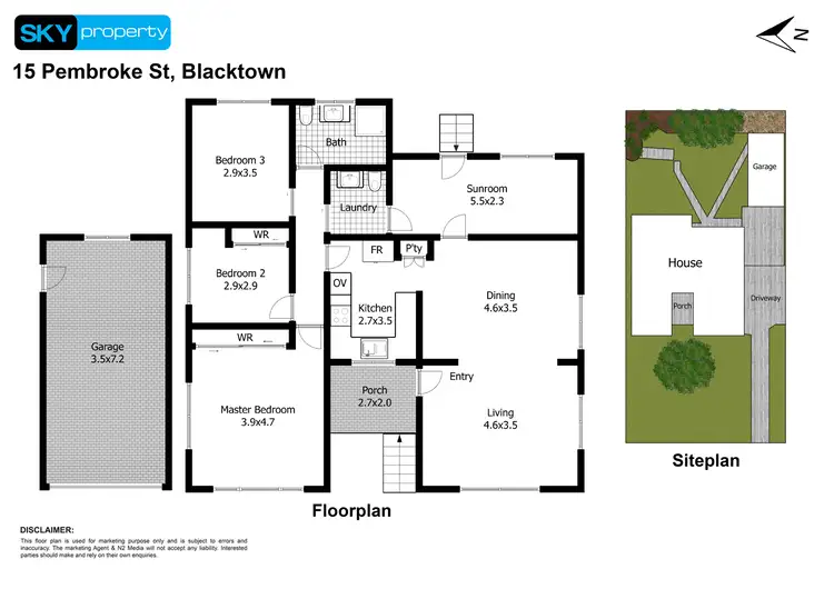 Floorplan of Homely house listing, 15 Pembroke Street, Blacktown NSW 2148