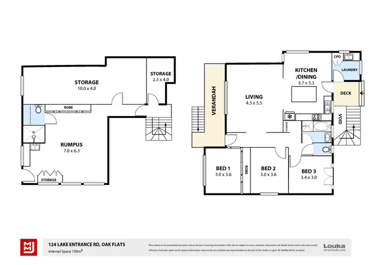 Floorplan of Homely house listing, 124 Lake Entrance Road, Oak Flats NSW 2529