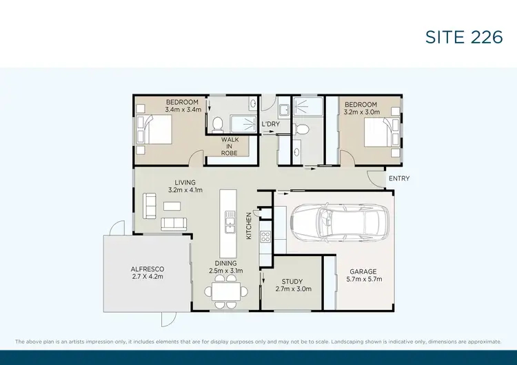 Floorplan of Homely retirement listing, 226/2-20 Island View Drive, Urangan QLD 4655