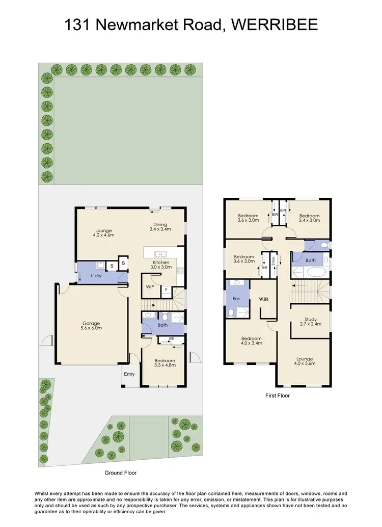Floorplan of Homely house listing, 131 Newmarket Road, Werribee VIC 3030