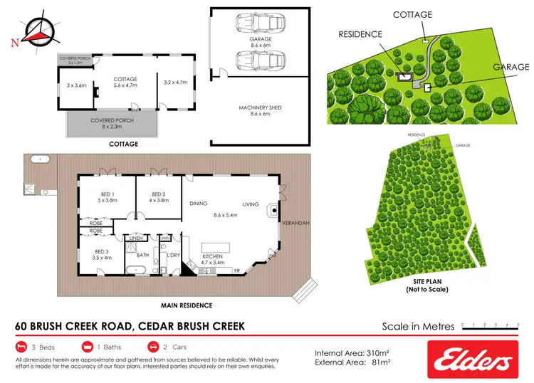 Floorplan of Homely rural property listing, 60 Brush Creek Road, Cedar Brush Creek NSW 2259