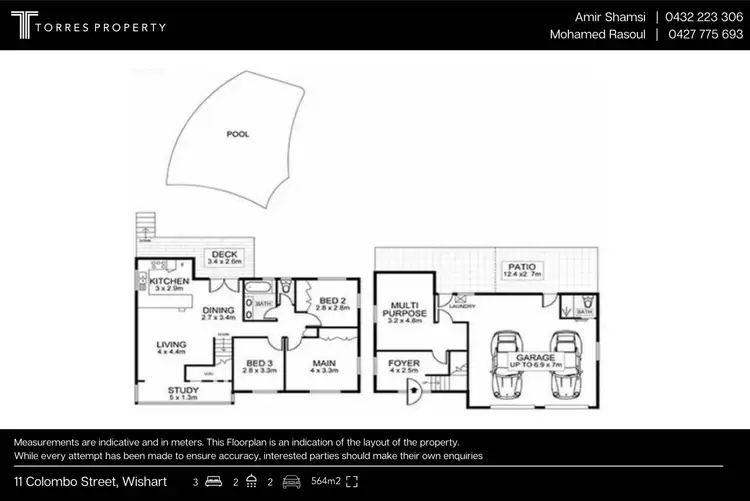 Floorplan of Homely house listing, 11 Colombo Street, Wishart QLD 4122