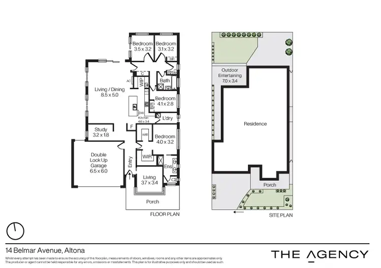 Floorplan of Homely house listing, 14 Belmar Avenue, Altona VIC 3018