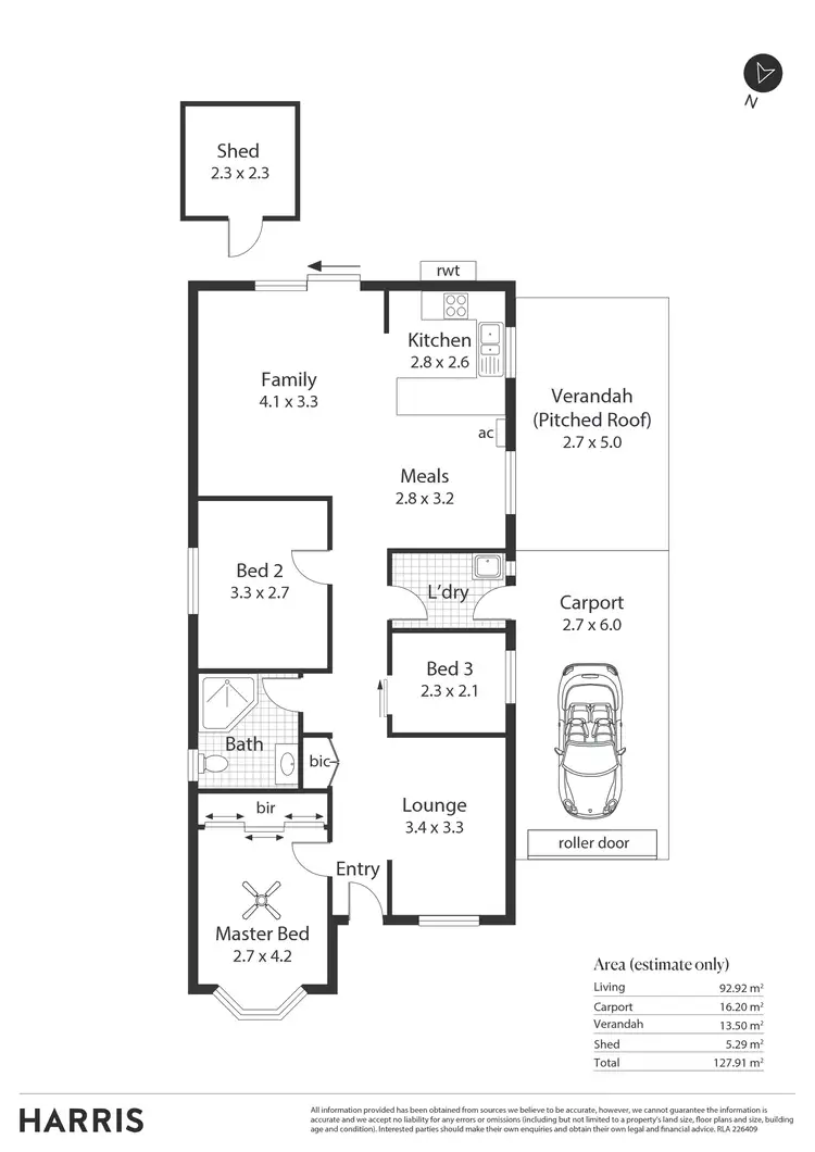 Floorplan of Homely house listing, 35 Middle Row, Salisbury SA 5108