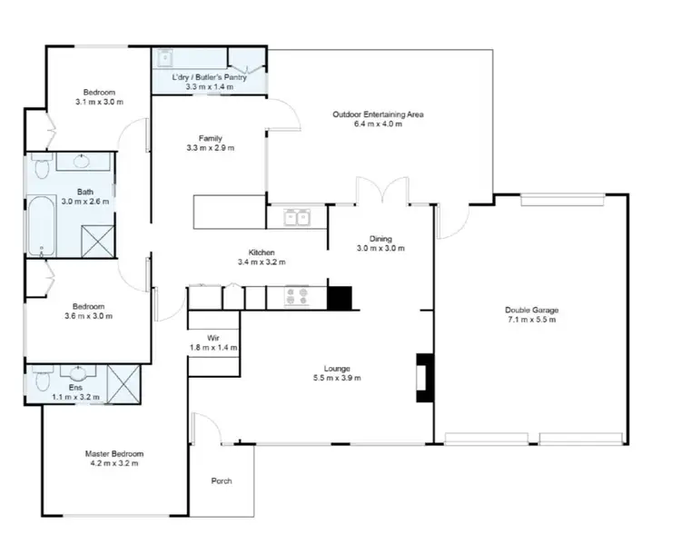 Floorplan of Homely house listing, 5 Sir Donald Bradman Drive, Bowral NSW 2576