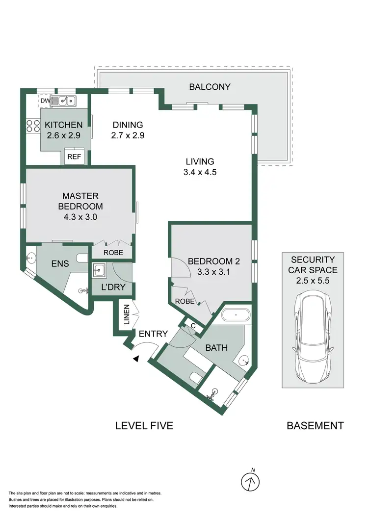 Floorplan of Homely apartment listing, 10/24A New Street, Bondi NSW 2026
