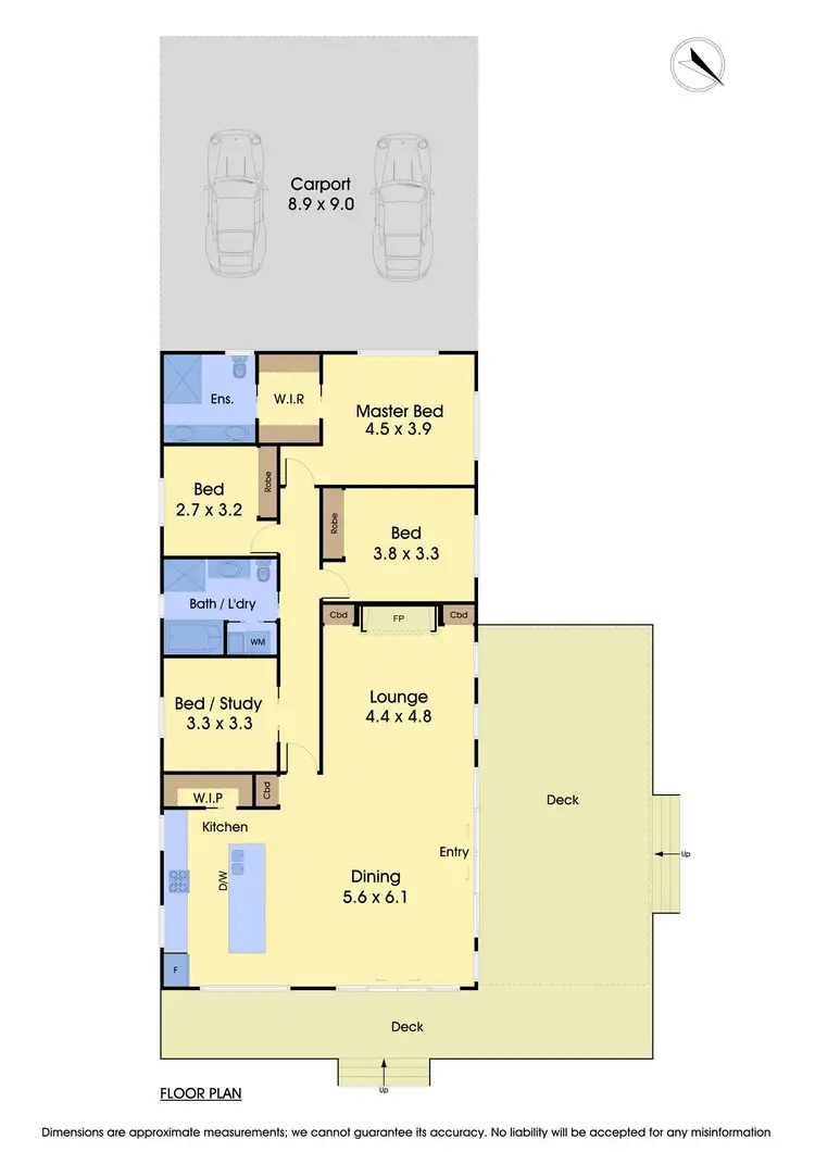 Floorplan of Homely house listing, 25 Bruces Creek Road, Whittlesea VIC 3757
