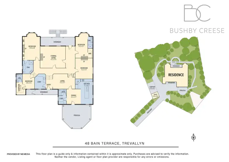 Floorplan of Homely house listing, 48 Bain Terrace, Trevallyn TAS 7250