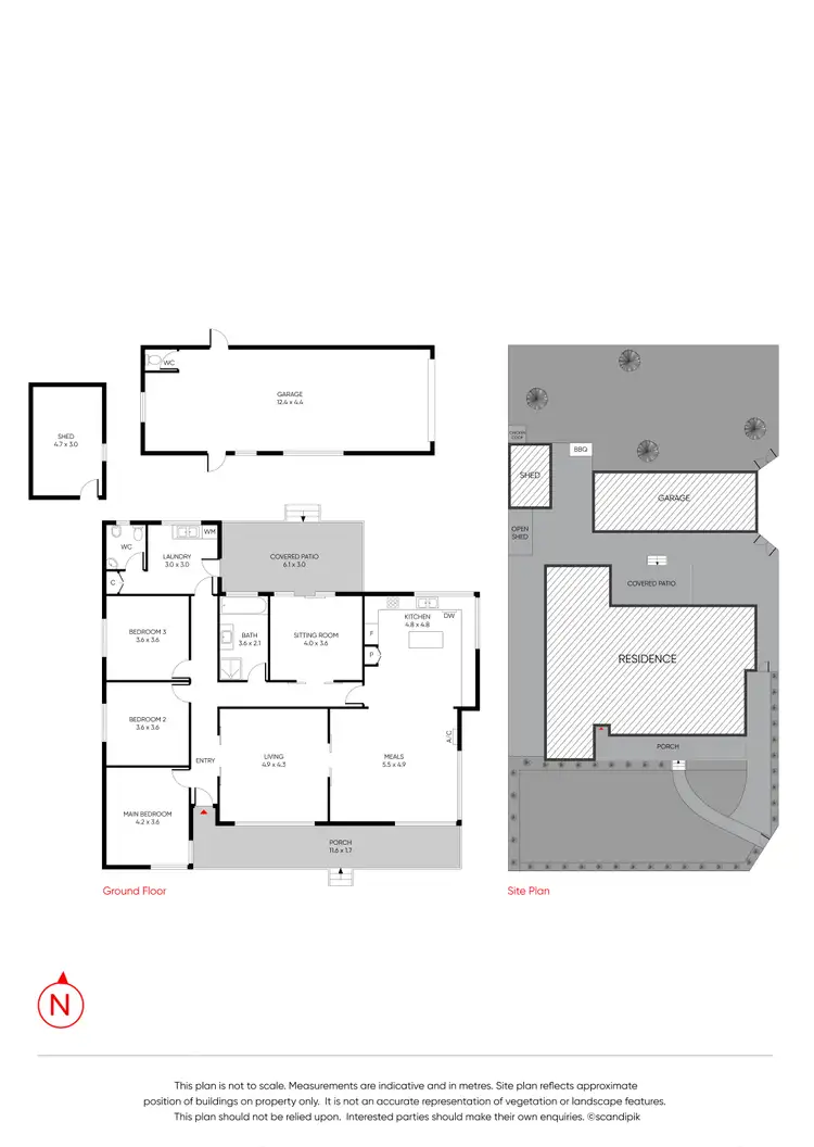 Floorplan of Homely house listing, 122 Glasgow Avenue, Reservoir VIC 3073