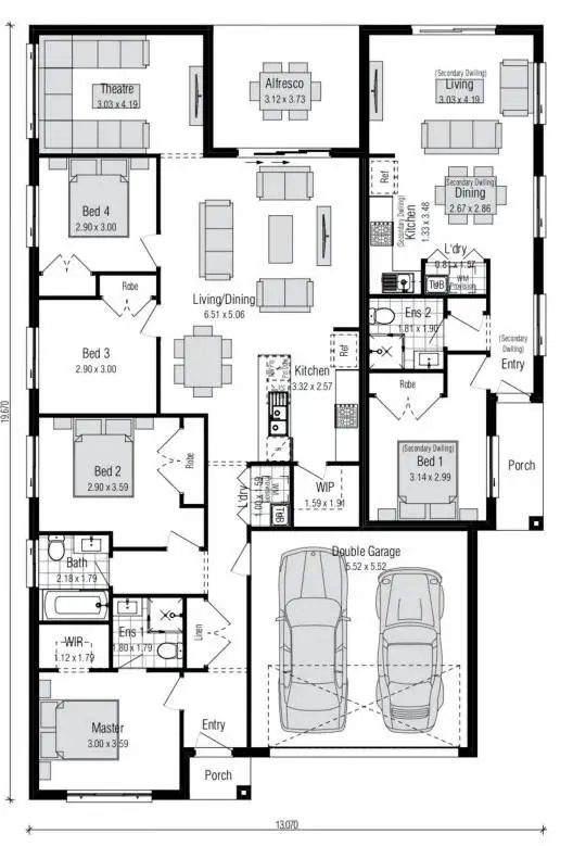 Floorplan of Homely house listing, Address available on request
