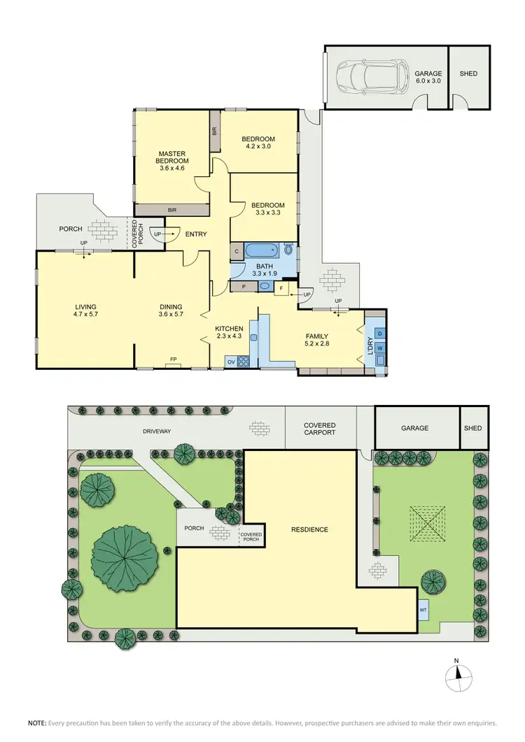 Floorplan of Homely house listing, 16 Carnarvon Road, Strathmore VIC 3041
