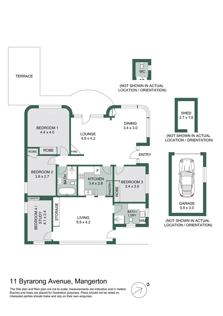Floorplan of Homely house listing, 11 Byrarong Avenue, Mangerton NSW 2500