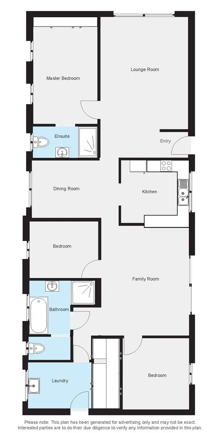 Floorplan of Homely house listing, 389 Sandrina Drive, Lavington NSW 2641