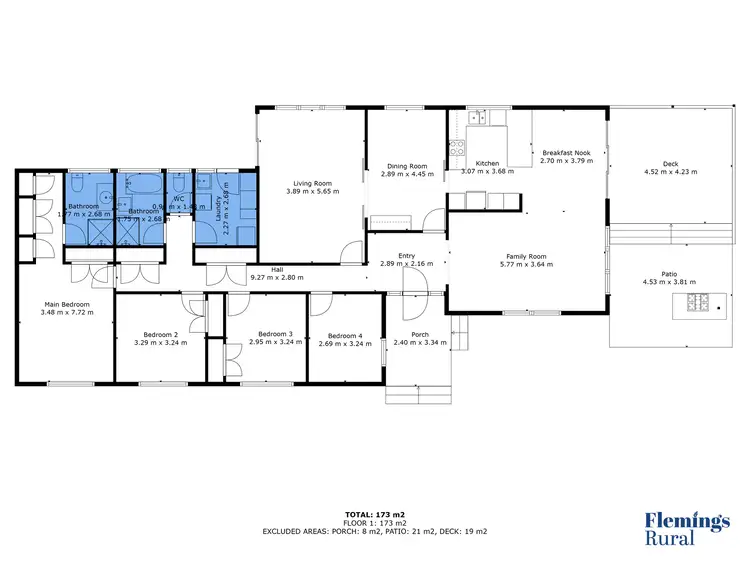 Floorplan of Homely land listing, 383 Roaring Rock Road, Frogmore NSW 2586