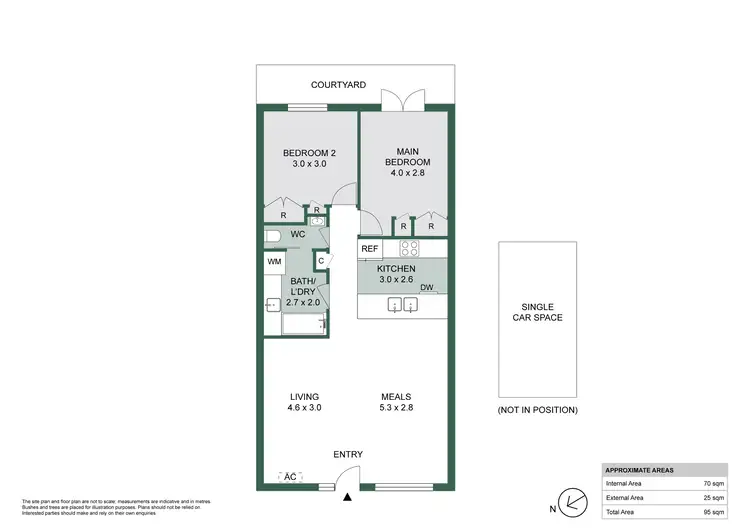 Floorplan of Homely apartment listing, 6/101 Grattan Street, Carlton VIC 3053