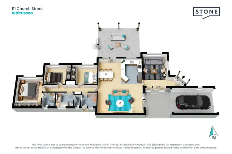 Floorplan of Homely house listing, 111 Church Street, Whittlesea VIC 3757