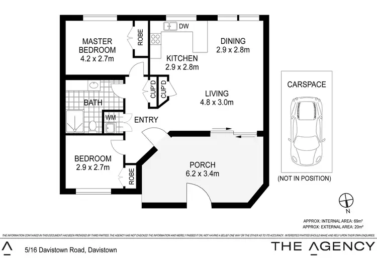Floorplan of Homely unit listing, 5/16 Davistown Road, Davistown NSW 2251