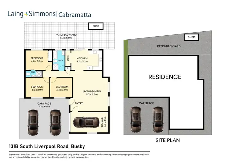Floorplan of Homely house listing, 131B South Liverpool Road, Busby NSW 2168