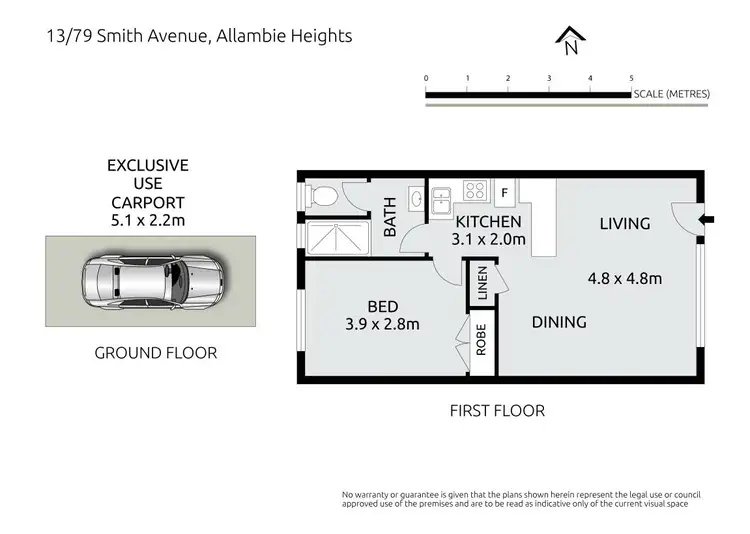 Floorplan of Homely apartment listing, 13/79 Smith Avenue, Allambie Heights NSW 2100
