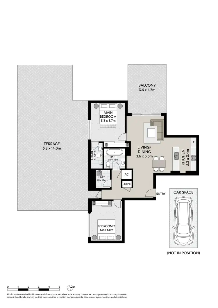 Floorplan of Homely apartment listing, 501/29 Hunter Street, Parramatta NSW 2150