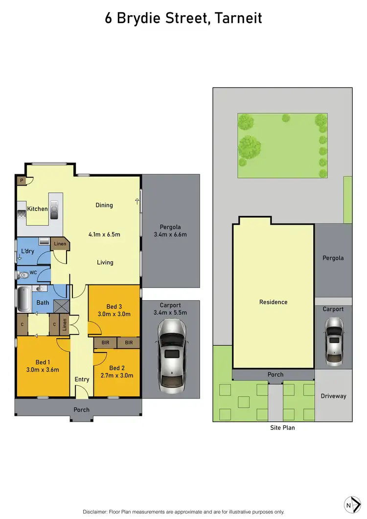 Floorplan of Homely house listing, 6 Brydie Street, Tarneit VIC 3029