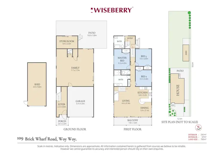 Floorplan of Homely house listing, 109 Brick Wharf Road, Woy Woy NSW 2256