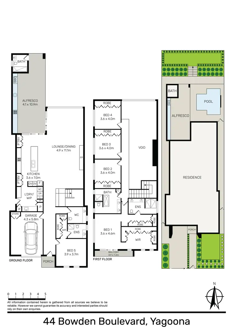 Floorplan of Homely house listing, 44 Bowden Boulevard, Yagoona NSW 2199