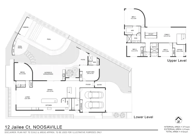 Floorplan of Homely house listing, 12 Jailee Court, Noosaville QLD 4566