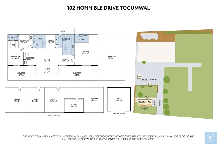 Floorplan of Homely house listing, 102 Honniball Drive, Tocumwal NSW 2714