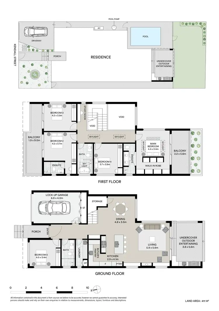 Floorplan of Homely house listing, 33 Kendall Street, Sans Souci NSW 2219
