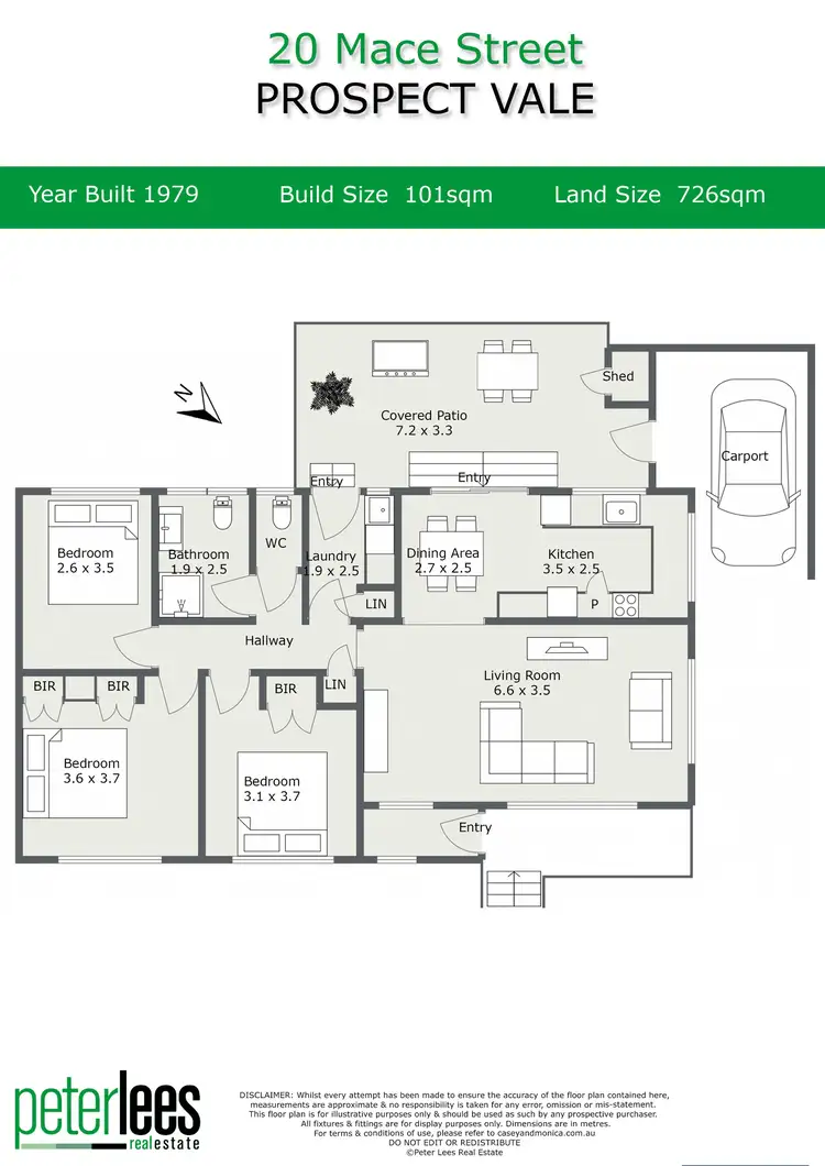 Floorplan of Homely house listing, 20 Mace Street, Prospect Vale TAS 7250