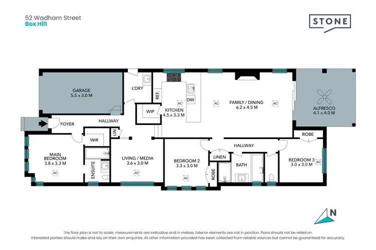 Floorplan of Homely house listing, 52 Wadham Street, Box Hill NSW 2765