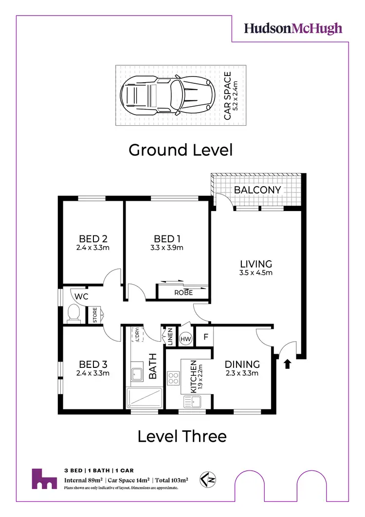Floorplan of Homely apartment listing, 11/57 Balmain Road, Leichhardt NSW 2040