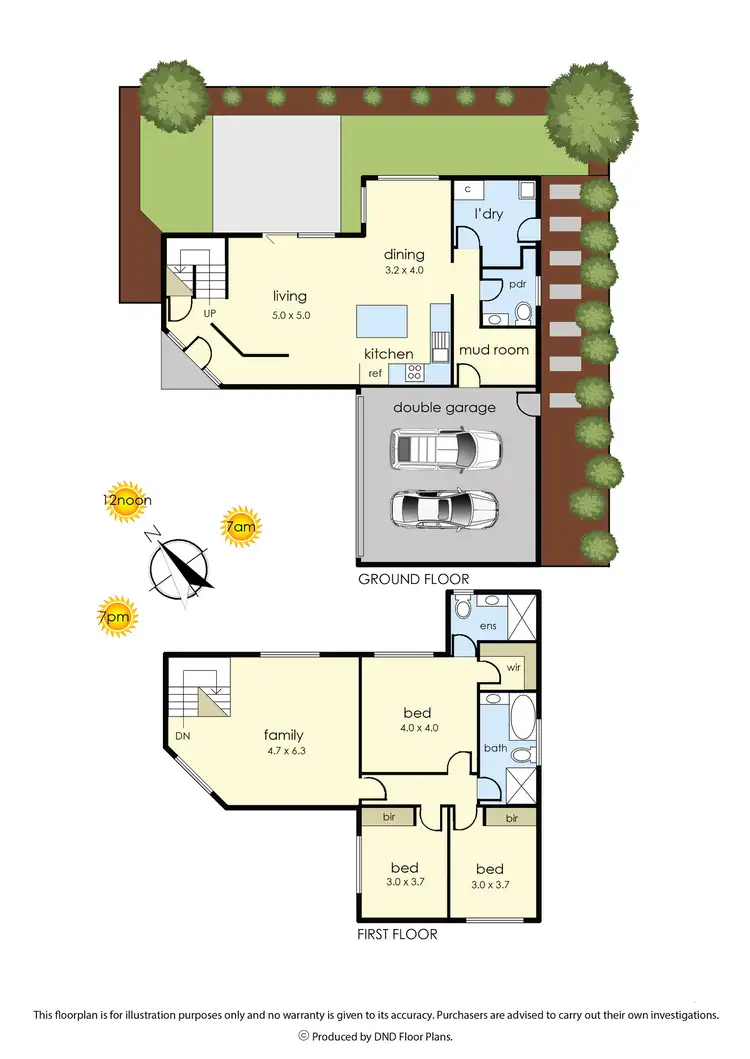 Floorplan of Homely townhouse listing, 3/19 Kenilworth Avenue, Frankston VIC 3199