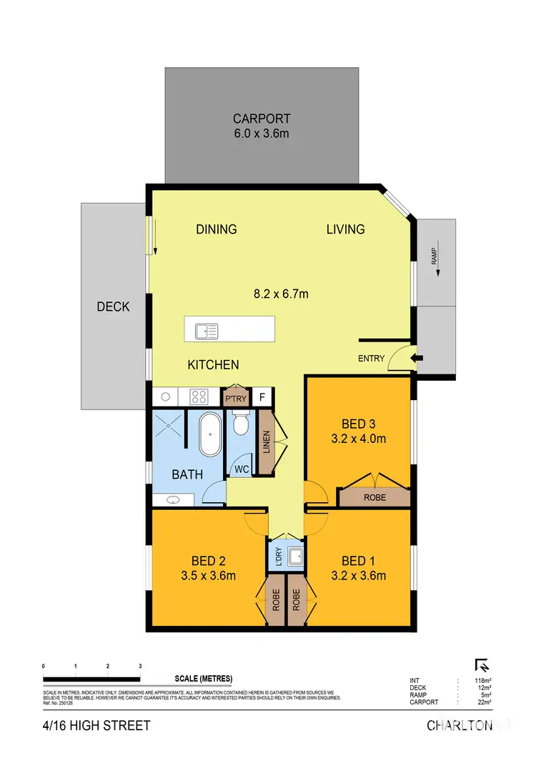 Floorplan of Homely house listing, 4/16 High Street, Charlton VIC 3525