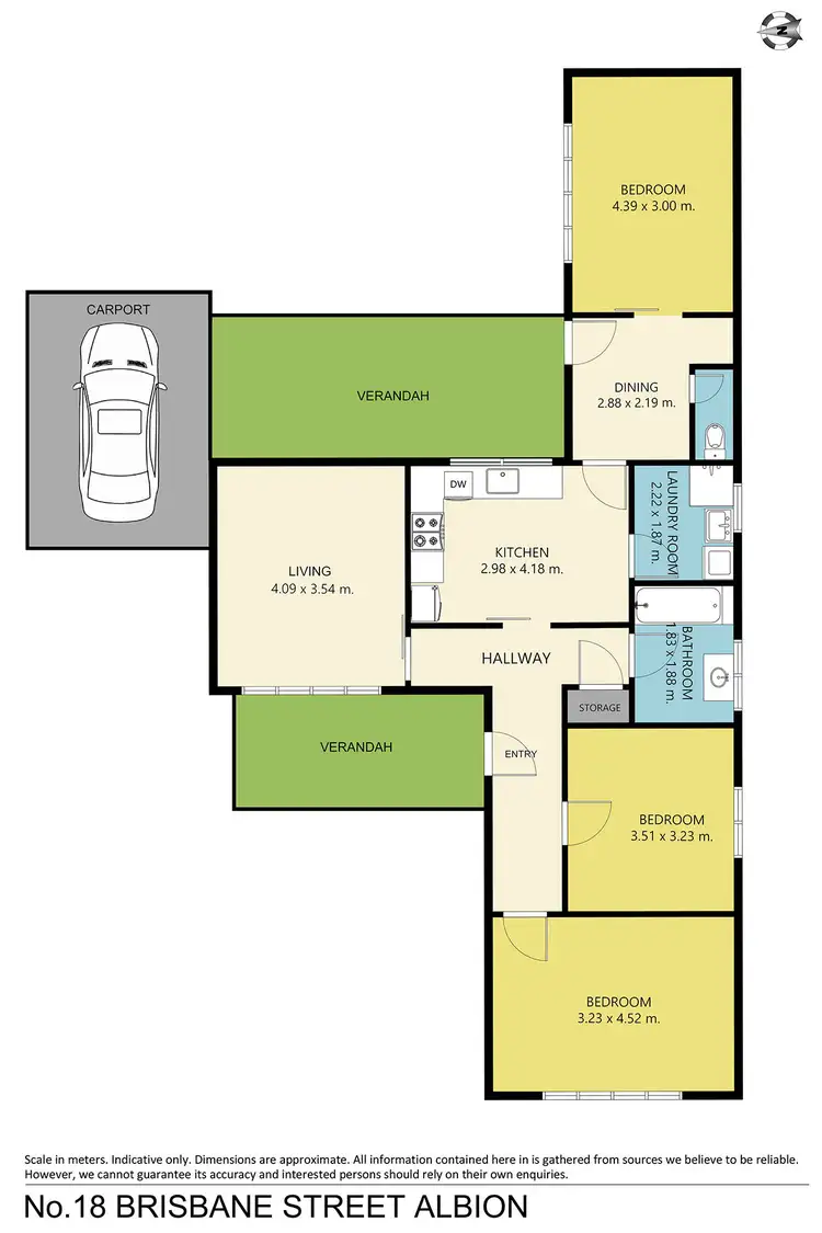 Floorplan of Homely house listing, 18 Brisbane Street, Albion VIC 3020