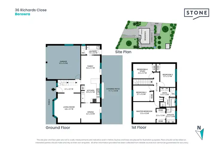 Floorplan of Homely house listing, 36 Richards Close, Berowra NSW 2081