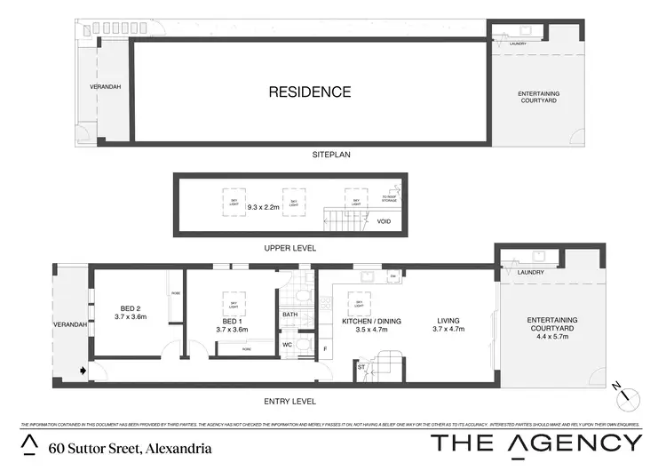 Floorplan of Homely house listing, 60 Suttor Street, Alexandria NSW 2015