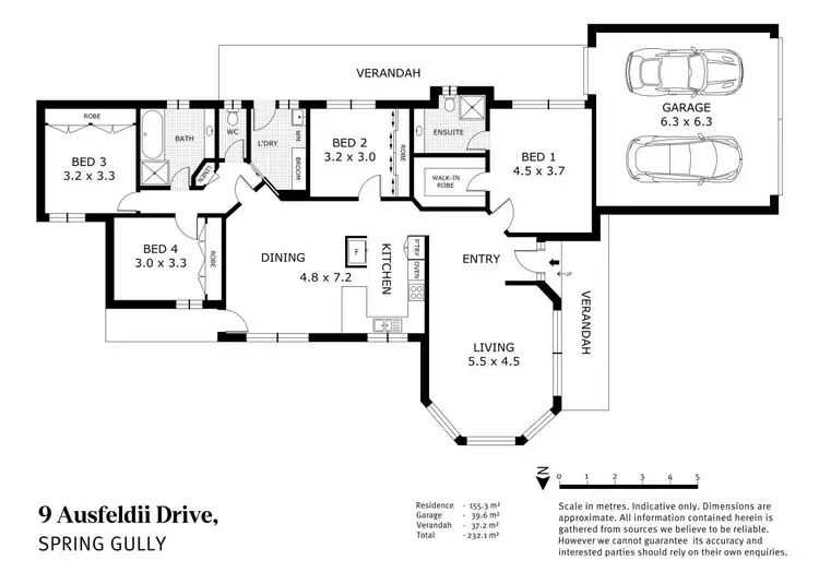 Floorplan of Homely house listing, 9 Ausfeldii Drive, Spring Gully VIC 3550