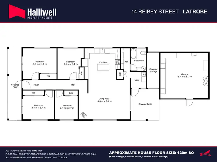 Floorplan of Homely house listing, 14 Reibey Street, Latrobe TAS 7307